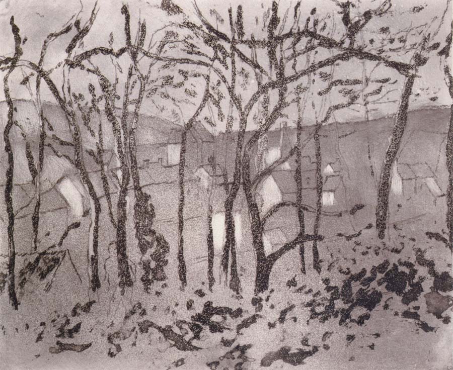 Wooded landscape at L-Hermitage,Pontoise